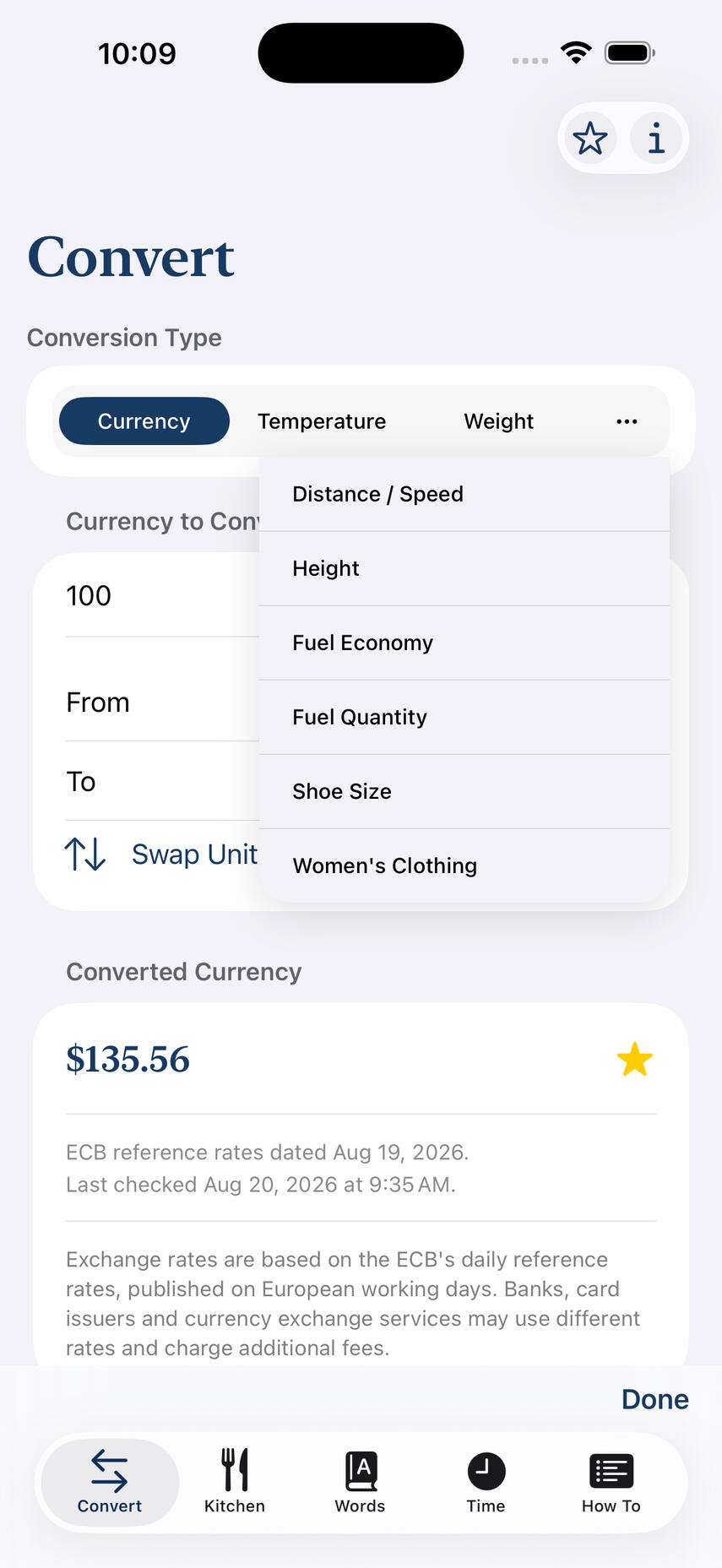 Convert Large convert screenshot
